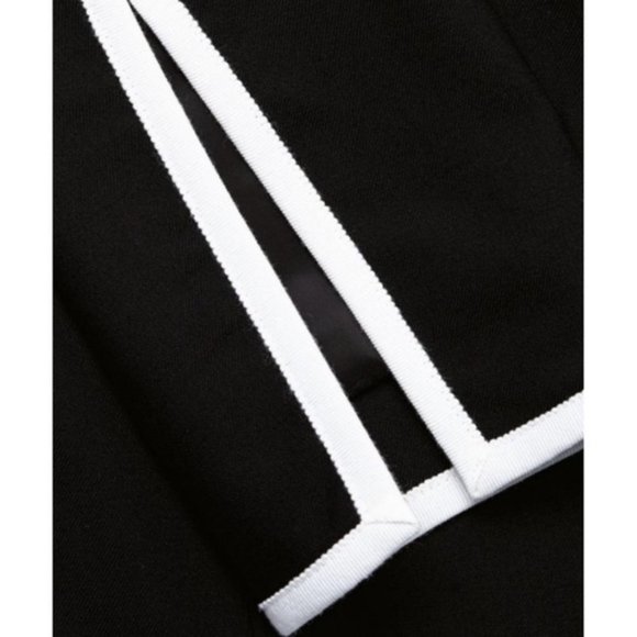 NWT FRAME Contrast Trim Double Breasted Blazer - Picture 7 of 8